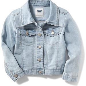 Old Navy toddler girls jean jacket, 18 mo.